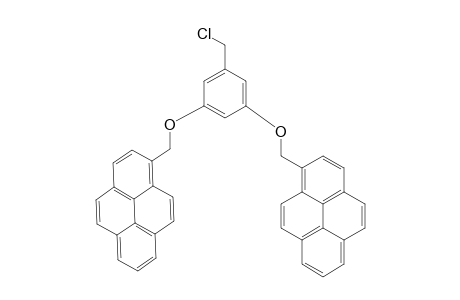 1,1'-[[(5-(CHLOROMETHYL)-1,3-PHENYLENE]-BIS-(OXY)]-BIS-(METHYLENE)]-DIPYRENE