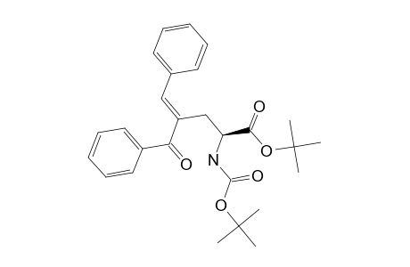 TERT.-BUTYL-(2S)-2-TERT.-BUTOXYCARBONYLAMINO-4-BENZYLIDENE-4-BENZOYLBUTANOATE