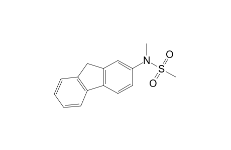 N-(2-fluorenyl)-N-methylmethanesulfonamide