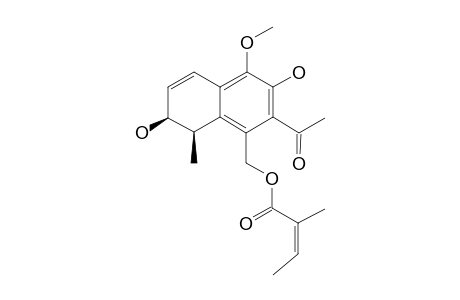 14-ANGELOYLOXY-3-BETA-HYDROXYDELTONORCACALOL