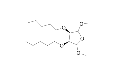 2,5-Dimethoxy-3,4-Dipentoxytetrahydrofuran