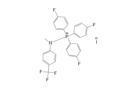 N-METHYL-N-(PARA-TRIFLUOROMETHYL-PHENYL)-IMINO-PARA-TRIFLUOROPHENYLPHOSPHONIUM-IODIDE