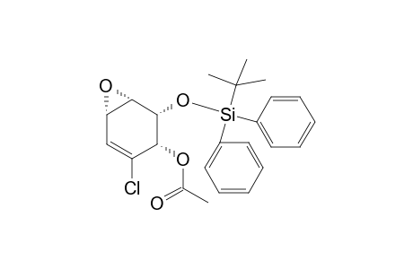 (1S,2S,3S,6S)-4-Chloro-2-{[(1',1'-dimethylethyl)diphenylsilyl]oxy}-3-acetoxy-7-oxabicyclo[4.1.0]hept-ene