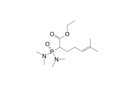 ETHYL-2-[BIS-(DIMETHYLAMINO)-PHOSPHORYL]-6-METHYLHEPT-5-ENOATE