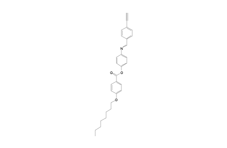 4-[(4-ETHYNYL)-BENZYLIDENEAMINO]-PHENYL-4-OXYCARBONYL-BENZOATE