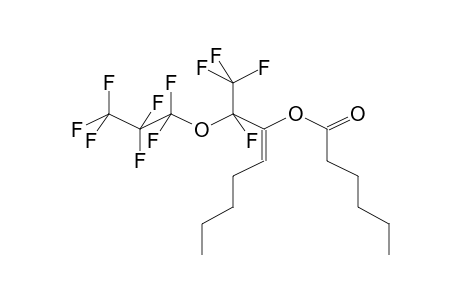 1-(PERFLUORO-1-METHYL-2-OXAPENTYL)HEX-1-EN-1-YL HEXANOATE