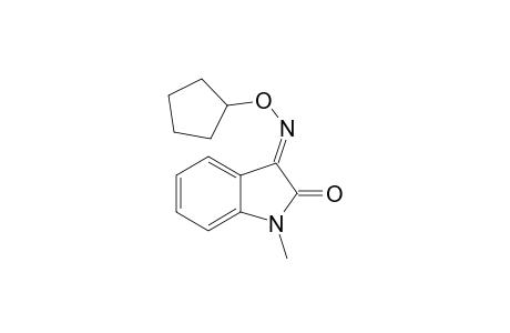 (E)-ISATIN-O-(CYCLOPENTYL)-OXIME