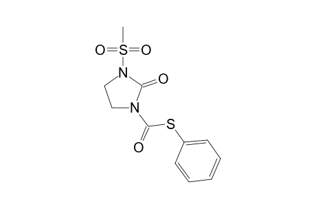 1-Methylsulfonyl-2-oxoimidazolidine-1-phenylthiocarbonyl ester