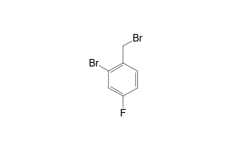 2-Bromo-1-(bromomethyl)-4-fluorobenzene