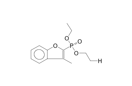 2-DIETHOXYPHOSPHORYL-3-METHYLBENZOFURAN