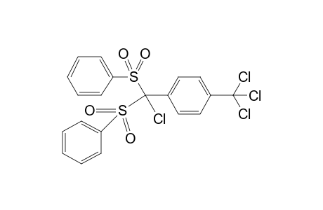 1-(Chloro[bis(phenylsulfonyl)]methyl)-4-(trichloromethyl)benzene