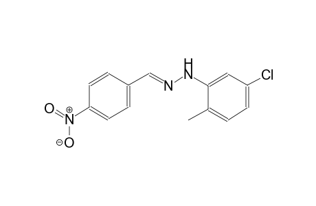 Benzaldehyde, 4-nitro-, 5-chloro-2-methylphenylhydrazone