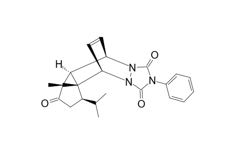 (1-R*,3A-R*,3B-S*)-1,2,3B,4-TETRAHYDRO-1-ISOPROPYL-3A-METHYL-7-PHENYL-4,10-ETHENO-6-H,10-H-CYCLOPENTA-[1.3]-CYCLOPROPA-[1.2-D]-[1.2.4]-TRIA