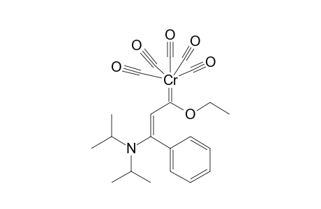 Pentacarbonyl [(2E)- 3-(diisopropylamino)-1-ethoxy-3-phenyl-2-propenylidene ] chromium