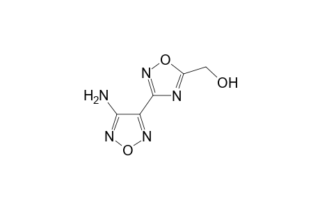 1,2,4-Oxadiazole-5-methanol, 3-(4-amino-1,2,5-oxadiazol-3-yl)-