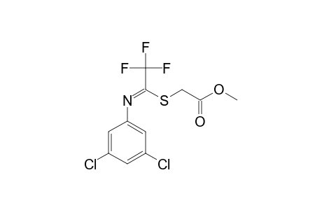 METHYL-S-[1-[(N-3,5-DICHLOROPHENYL)-IMINO]-2,2,2-TRIFLUOROETHYL]-THIOGLYCOLATE