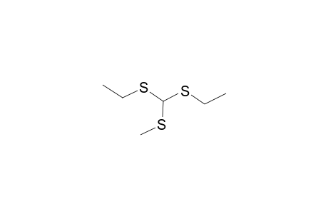 1-([(Ethylsulfanyl)(methylsulfanyl)methyl]sulfanyl)ethane