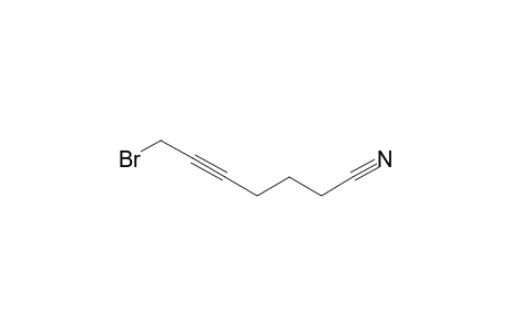 5-Heptynenitrile, 7-bromo-