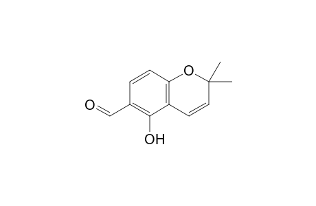 5-Hydroxy-2,2-dimethyl-2H-chromene-6-carbaldehyde