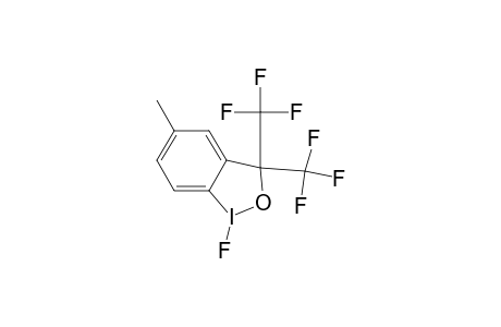 1,2-Benziodoxole, 1-fluoro-1,3-dihydro-5-methyl-3,3-bis(trifluoromethyl)-