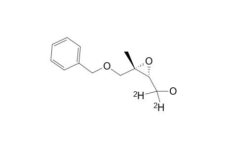 [1,1-(2)-H-(2)]-(2S,3S)-4-BENZYLOXY-2,3-EPOXY-3-METHYLBUTAN-1-OL