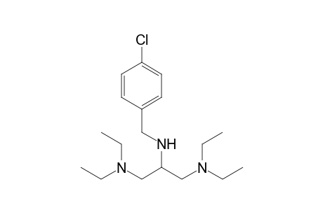 2-[(4-Chlorophenyl)methyl]amino-1,3-bis(diethylamino)propane