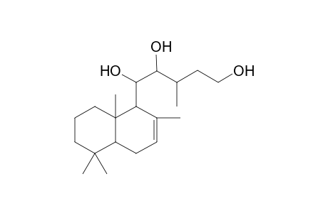 (11RS,12RS)-rac-labd-7-ene-11,12,15-triol