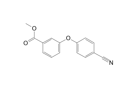 Methyl 3-(4-cyanophenoxy)benzoate