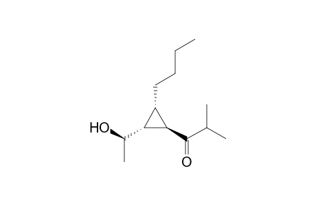 (1R*,2R*,3S*,1'R*) 2-(1-Hydroxyethyl)-3-butylcyclopropyl-1-(methylethyl) Ketone