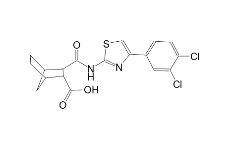 3-({[4-(3,4-dichlorophenyl)-1,3-thiazol-2-yl]amino}carbonyl)bicyclo[2.2.1]heptane-2-carboxylic acid