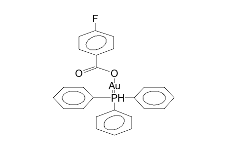 TRIPHENYLPHOSPHINEGOLD PARA-FLUOROBENZOATE