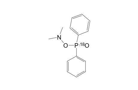 OXYGEN-(18)-LABELED-N,N-DIMETHYL-ORTHO-(DIPHENYLPHOSPHINYL)-HYDROXYLAMINE