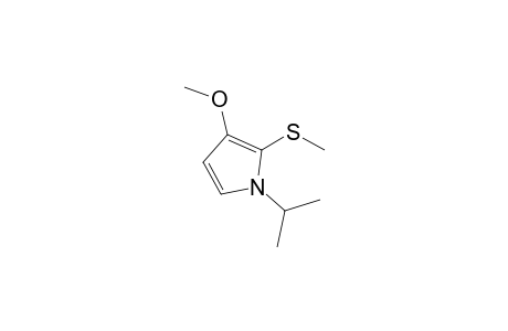 1-iso-Propyl-3-methoxy-2-methylsulfanylpyrrole