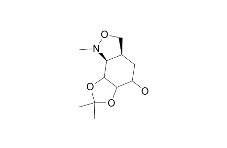 (3AS,5S,6S,7R,7AS)-OCTAHYDRO-5-HYDRO-6,7,ISOPROPYLIDENE-DIOXY-1-METHYL-2,1-BENZISOXYZOLE