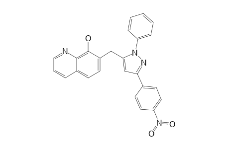 7-[5-(PARA-NITROPHENYL)-2-PHENYL-2H-PYRAZOL-3-YL-METHYL]-QUINOLIN-8-OL