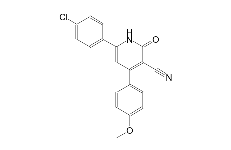 3-pyridinecarbonitrile, 6-(4-chlorophenyl)-1,2-dihydro-4-(4-methoxyphenyl)-2-oxo-