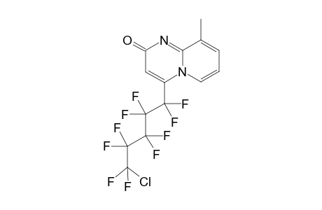 (E)-4-(1-Chloro-1,1,2,2,3,3,4,4,5,5-decafluoropentyl)-9-methyl-2H-pyrido[1,2-a]pyrimidin-2-one