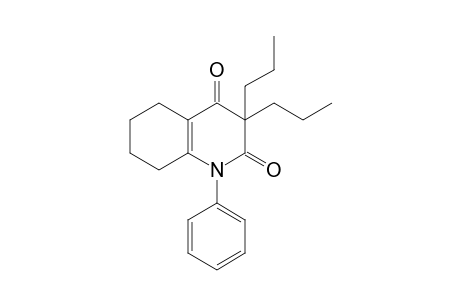 3,3-dipropyl-1-phenyl-5,6,7,8-tetrahydro-2,4(1H,3H)-quinolinedione