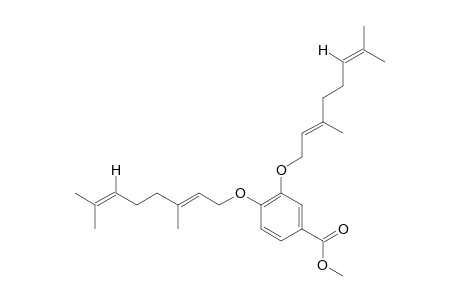 METHYL-3,4-DI-[[(2E)-3,7-DIMETHYL-2,6-OCTADIENYL]-OXY]-BENZOATE