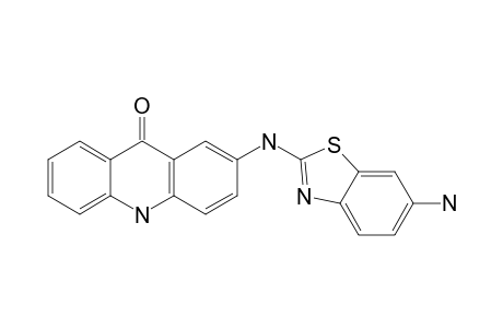 (6-AMINO-1,3-BENZOTHIAZOL-2-YL)-2-AMINO-ACRIDIN-9(10H)-ONE