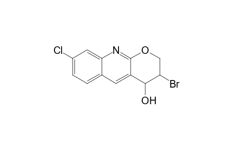 3-Bromo-8-chloro-3,4-dihydro-4-hydroxy-2H-pyrano[2,3-b]quinoline