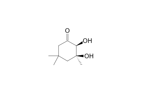 (2S,3S)-2,3-dihydroxy-3,5,5-trimethyl-1-cyclohexanone