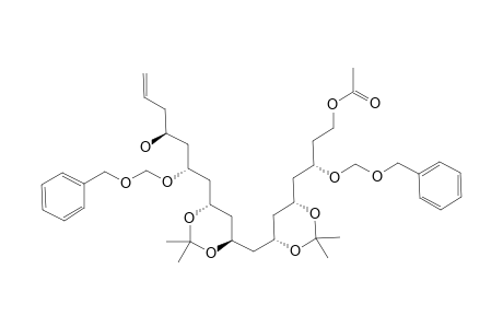 #29;(-)-(3S)-4-[(4R,6R)-6-[[(4R,6S)-6-[(2R,4S)-4-HYDROXY-2-[[[(PHENYLMETHYL)-OXY]-METHYL]-OXY]-6-HEPTEN-1-YL]-2,2-DIMETHYL-1,3-DIOXAN-4-YL]-METHYL]-2,2-