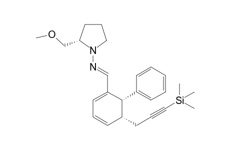 ((2S)-2-Methoxymethylpyrrolidin-1-yl)-[(5R,6S)-6-phenyl-5-(3-trimethylsilylprop-2-ynyl)cyclohexa-1,3-dienylmethylene]amine