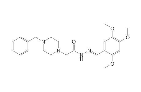 1-piperazineacetic acid, 4-(phenylmethyl)-, 2-[(E)-(2,4,5-trimethoxyphenyl)methylidene]hydrazide