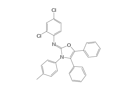 2-(2.4-Dichlorophenylimino)-3-(4-methylphenyl)-4,5-diphenyloxazoline