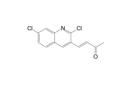 (E)-4-(2,7-dichloro-3-quinolinyl)-3-buten-2-one