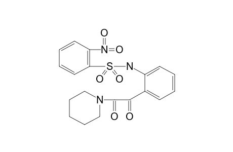 2-NITRO-2'-(PIPERIDINOGLYOXYLOYL)BENZENESULFONANILIDE