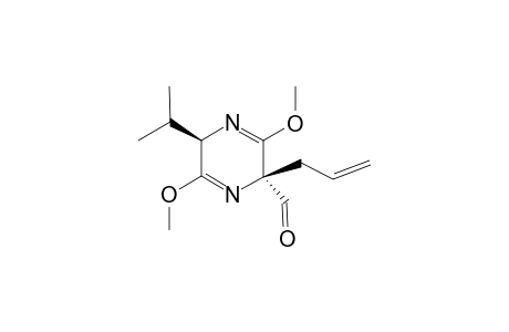 (2R,5S)-5-ALLYL-2,5-DIHYDRO-3,6-DIMETHOXY-5-FORMYL-2-ISOPROPYLPYRAZINE