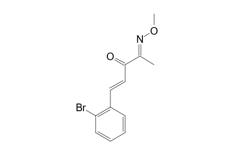 1-(2-BROMOPHENYL)-4-METHOXYIMINOPENT-1-EN-3-ONE